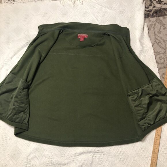 Caribou Creek Green Fleece Vest 2XL - Picture 9 of 10